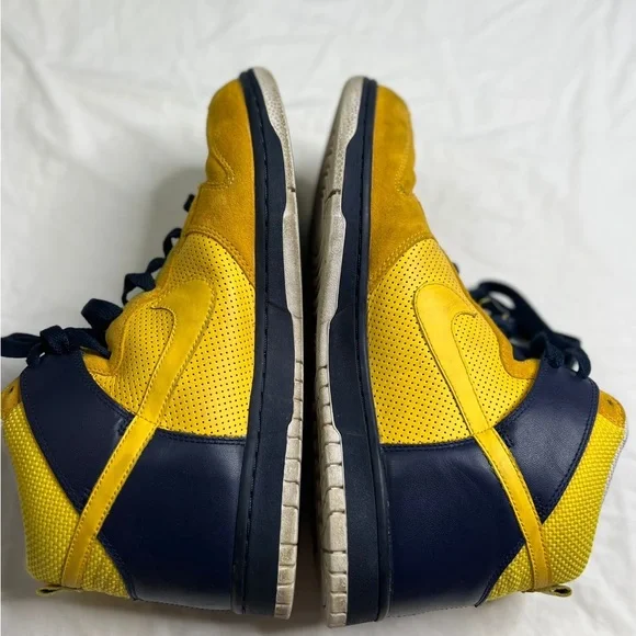 Nike Dunk High Golden State Warriors-2008 Size 11 - Missing Insole L020923